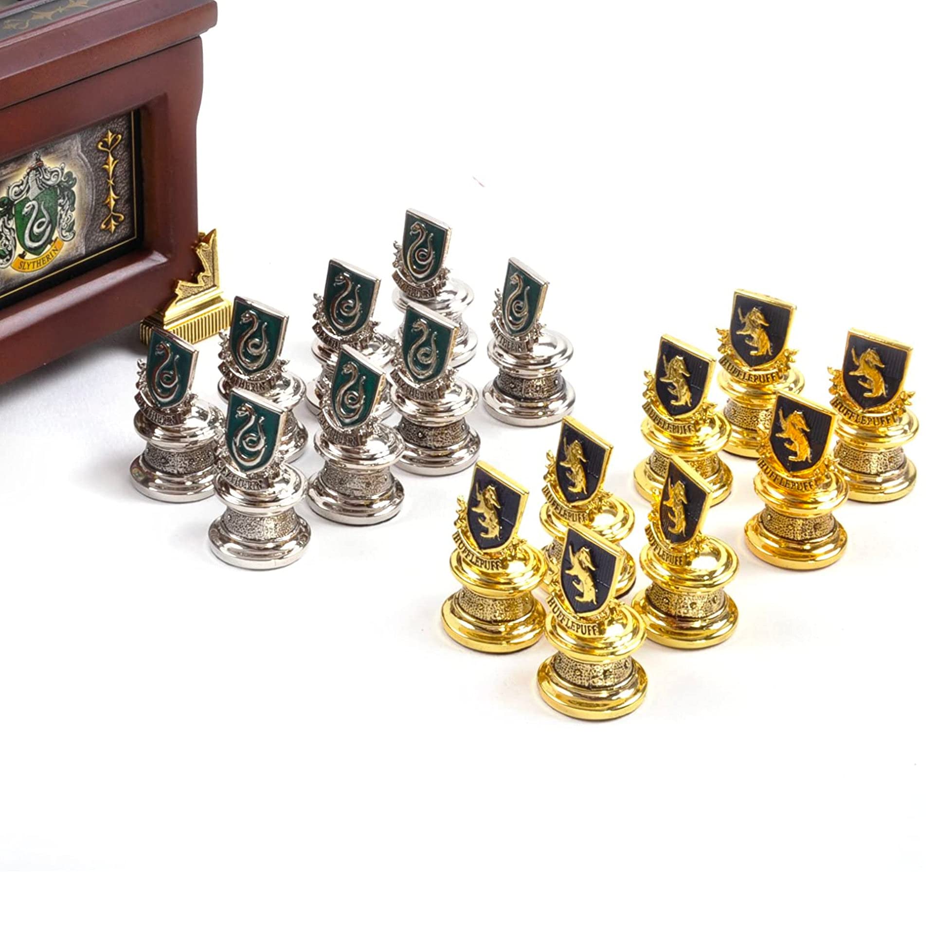 Warner Bros Harry Potter Wizard Chess Set - Official Collectible Game for Fans & Home Decor | Perfect for Movie Nights & Gifts