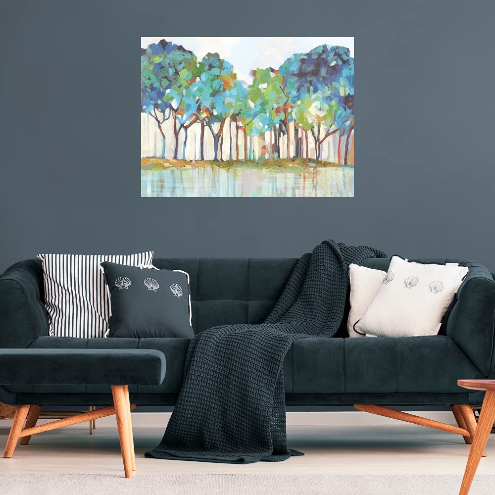 Dreamy Fine Art Canvas Wall Decor by Allison Pearce - Ready to Hang 46x35 Inch - Perfect for Living Room, Bedroom, Bathroom, Kitchen, Office, Bar & Dining Room - Elegant Home & Commercial Space Decoration