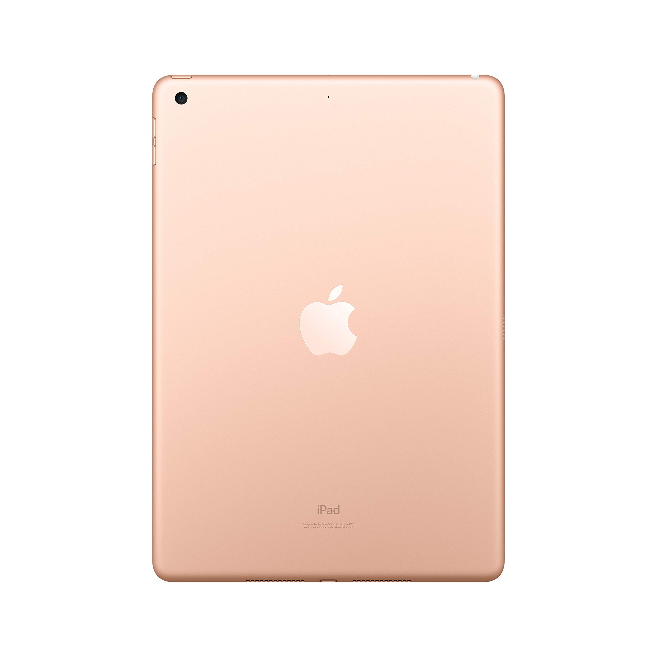 2019 Apple iPad 10.2-inch Wi-Fi 128GB Gold (Renewed) - Perfect for Students, Professionals & Home Entertainment