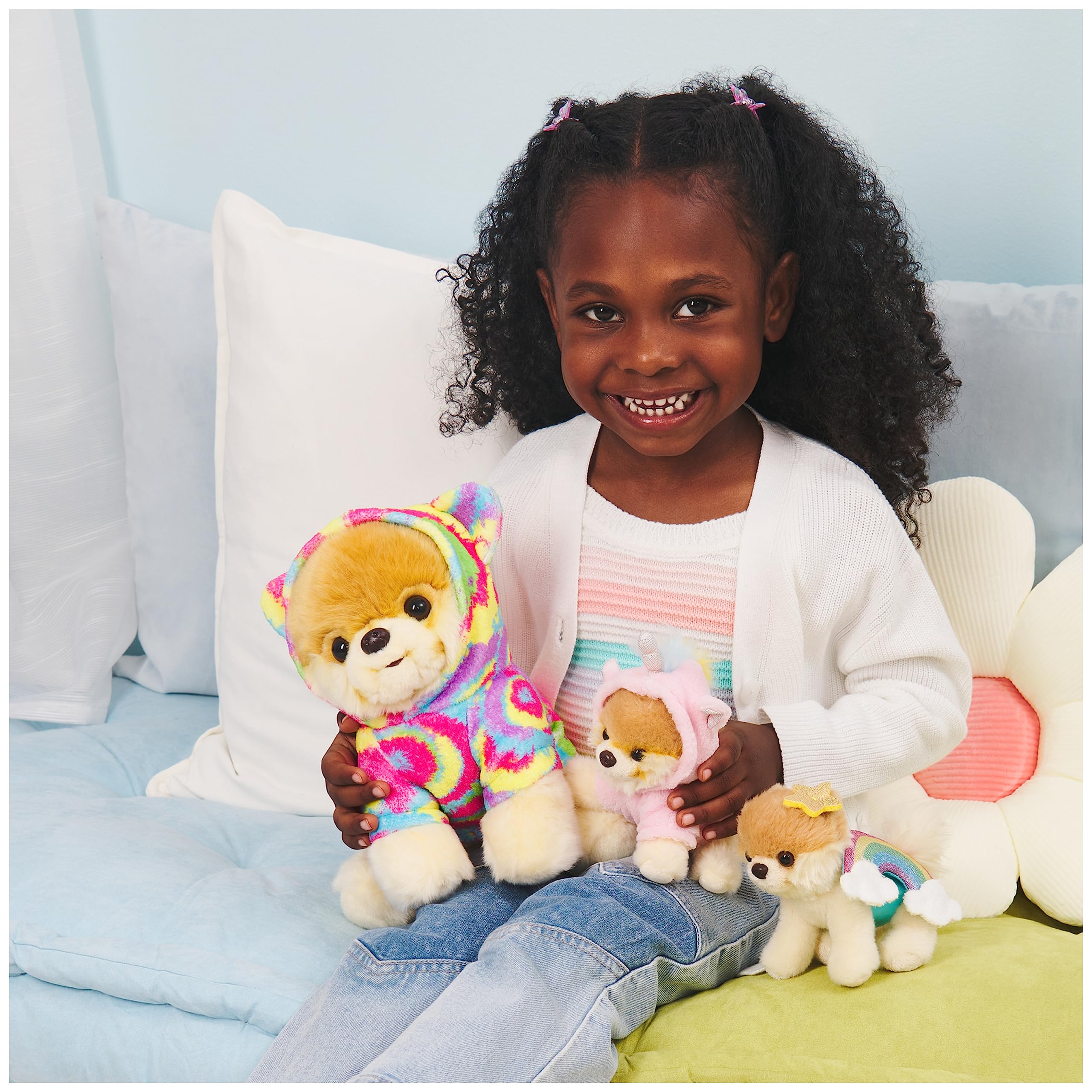 GUND World’s Cutest Dog Boo Itty Bitty Boo Unicorn Stuffed Animal Plush Toy, 5