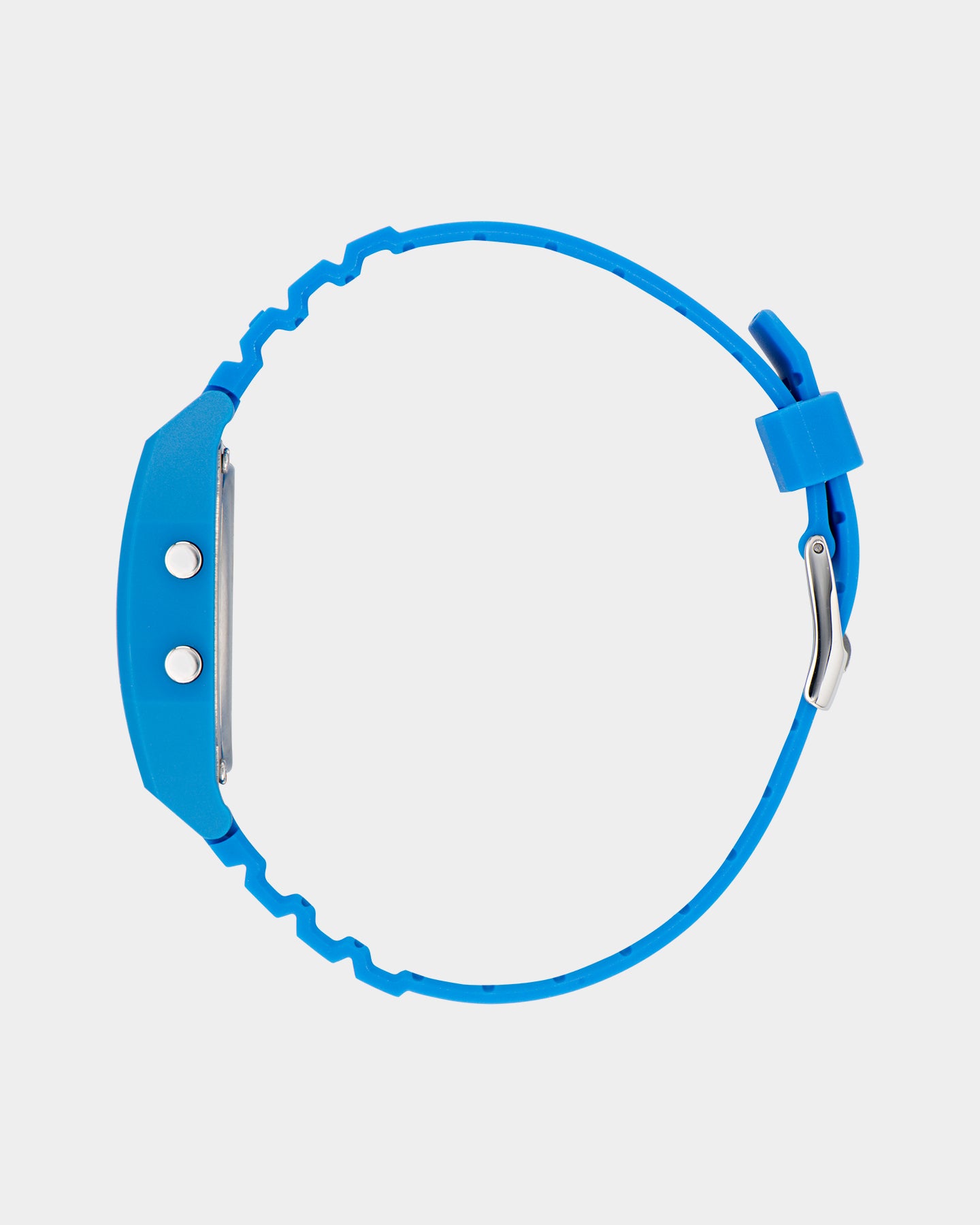 Adidas Digital Two Watch for Men - Blue Sports Watch with Stopwatch & Alarm - Perfect for Running, Gym & Outdoor Activities