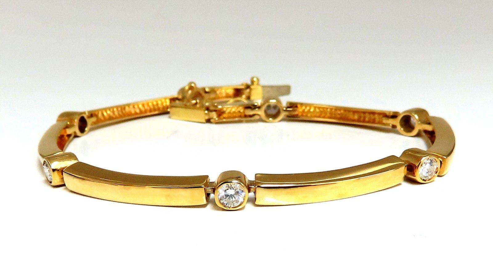 0.80ct Natural Round Diamond Tennis Bracelet in 14K Gold - Elegant Jewelry for Weddings, Anniversaries & Special Occasions
