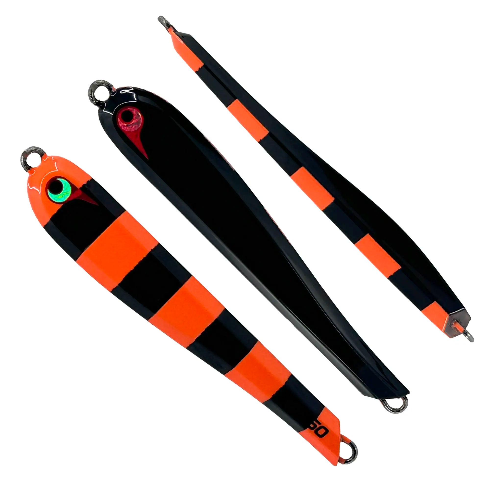 Orange Zebra Glow Dot