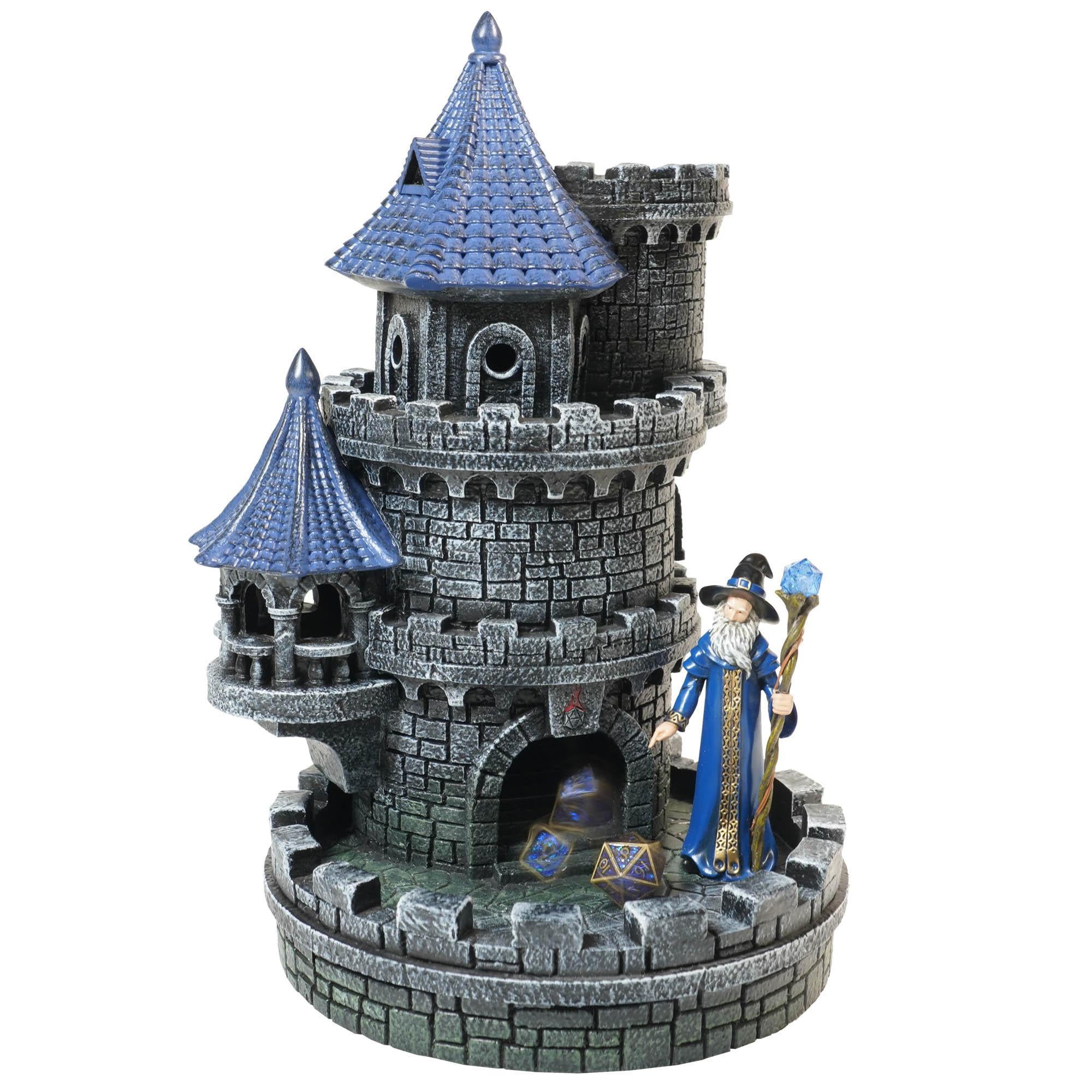 Blue Wizard's Tower - Fantasy Castle Toy for Kids & Collectors | Perfect for Role-Playing, D&D Games & Home Decor
