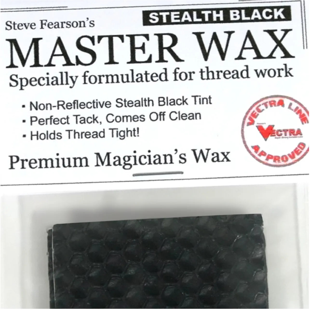 Master Wax Stealth Black - Premium Car Wax for a Deep Shine & Long-Lasting Protection | Perfect for Cars, Motorcycles & Boats