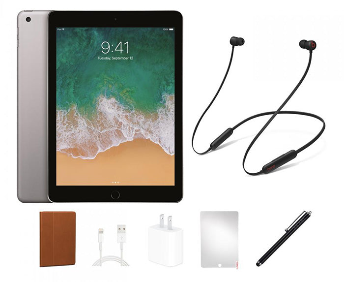 Refurbished Apple iPad 6th Generation 128GB Space Gray with Siri - Perfect for Work, Study & Entertainment | WiFi Tablet for Home, Office & Travel