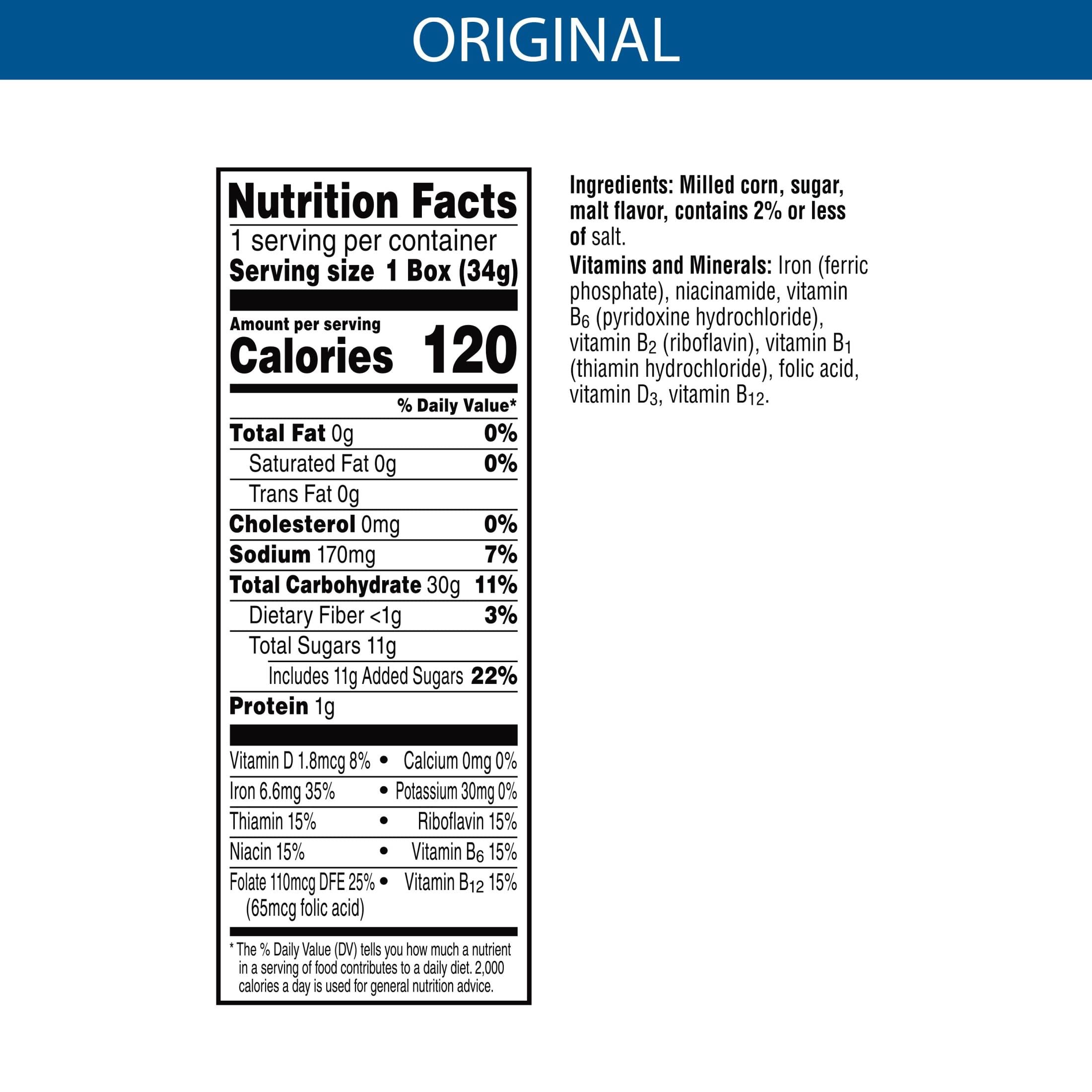 Kellogg's Frosted Flakes Breakfast Cereal - 70 Boxes | Original Flavor with 8 Vitamins & Minerals | Kids Snacks for School Lunch & Healthy Breakfast | Great for Family Pantry Stock & Quick Morning Meals