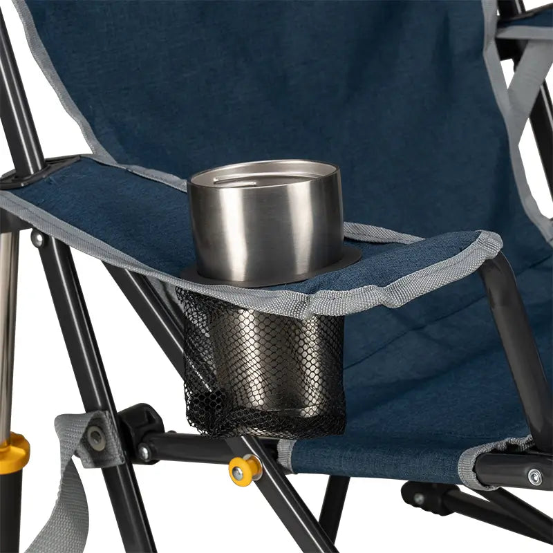 Kickback Rocker™ - Portable Folding Rocking Chair for Outdoor, Camping & Relaxation - Perfect for Patio, Beach, Backyard & Travel