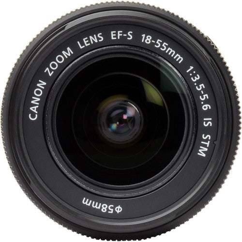 Canon EF-S 18-55mm f/3.5-5.6 IS STM Lens - White Box Version - Perfect for Portrait, Travel & Everyday Photography