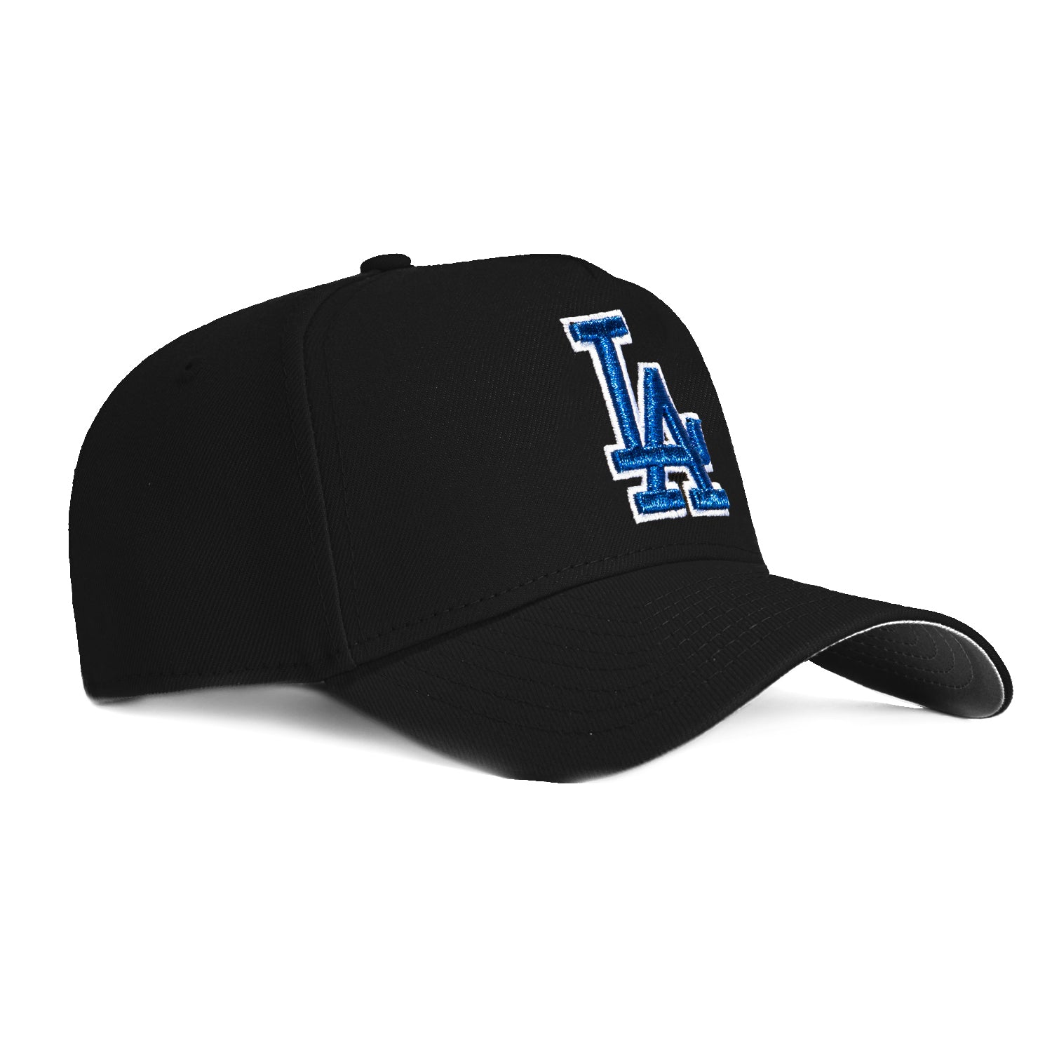 New Era 9Forty A-Frame Los Angeles Dodgers Adjustable Baseball Cap - Black, Royal, White - Perfect for Baseball Games, Sports Events & Casual Wear