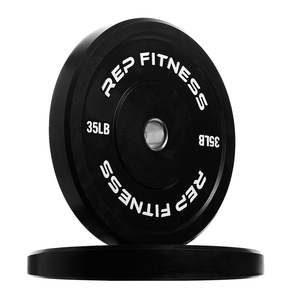 High-Quality REP Bumper Plates for CrossFit, Olympic Weightlifting & Strength Training – Perfect for Home Gyms & Fitness Centers