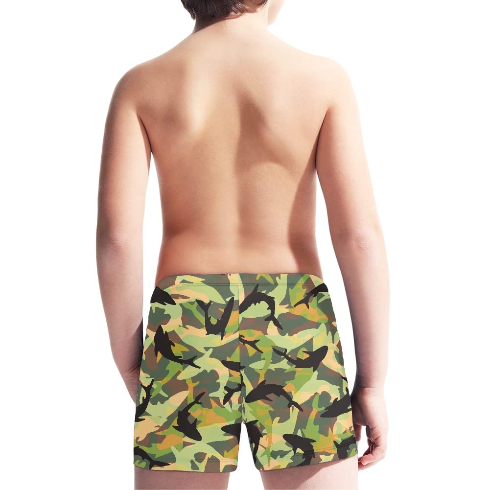 JoyLamoria Boys' Quick Dry Swim Trunks - Lightweight Bathing Suits for Swimming, Beach & Pool - Comfortable Mesh Lining Boardshorts - Perfect for Summer Vacation & Water Sports