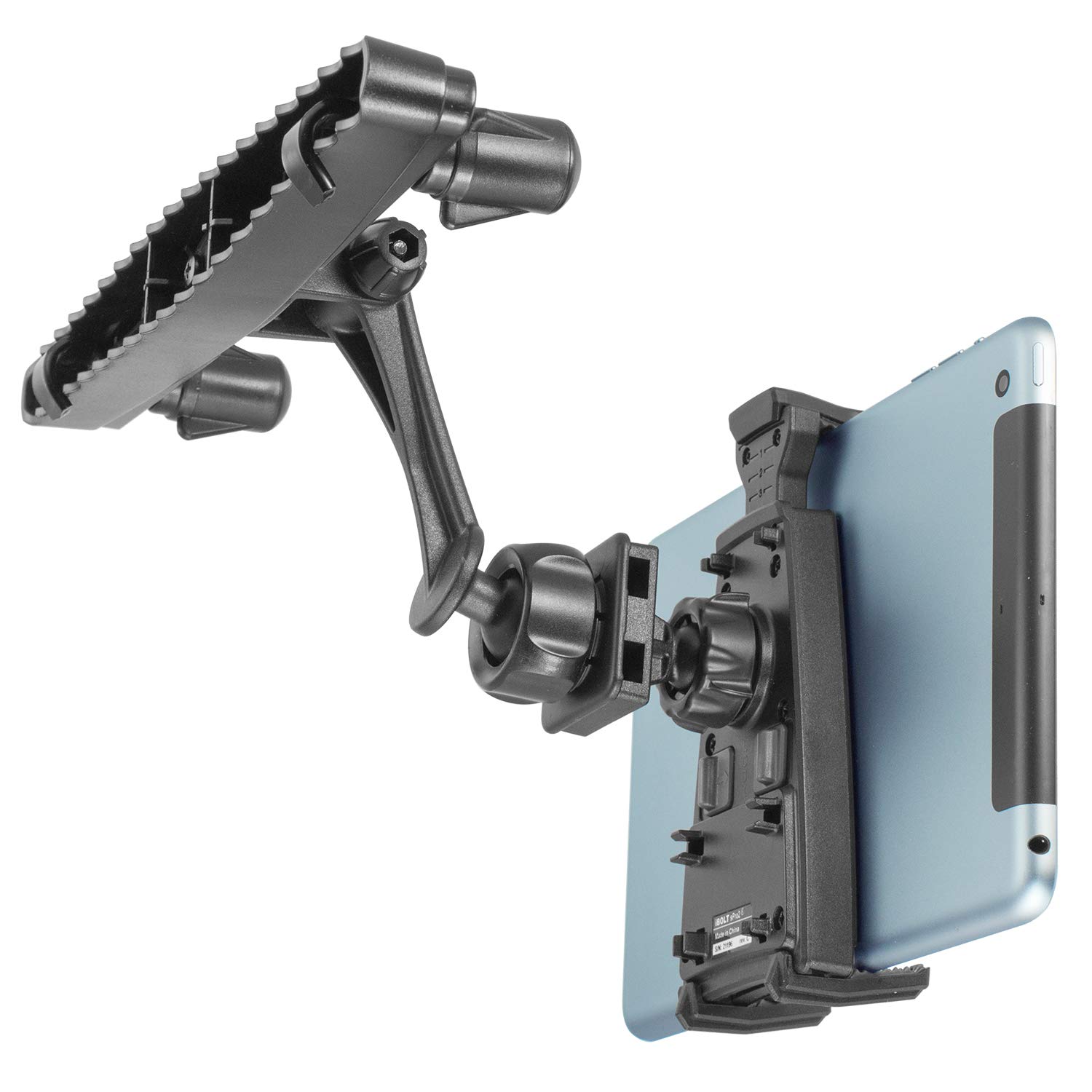 iBOLT sPro2 Headrest Mount for Nintendo Switch, Phones & Tablets up to 7