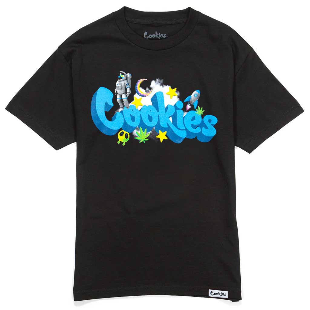 Cookies Day Dreamer Short Sleeve T-Shirt - Black | Casual Wear & Street Style Fashion