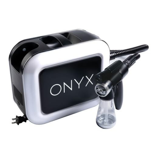 Professional Onyx Spray Tan Machine Kit with Adjustable Tanning Gun & LED Light - Perfect for Salon, Home Use & Airbrush Tanning Services