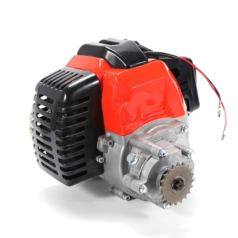 49cc 2 Stroke Racing Engine Motor Cylinder Kit - High Performance Air Cooled for Pocket Bikes, Mini Dirt Bikes, ATVs & Scooters | Perfect for Racing, Off-Roading & DIY Motorcycle Upgrades