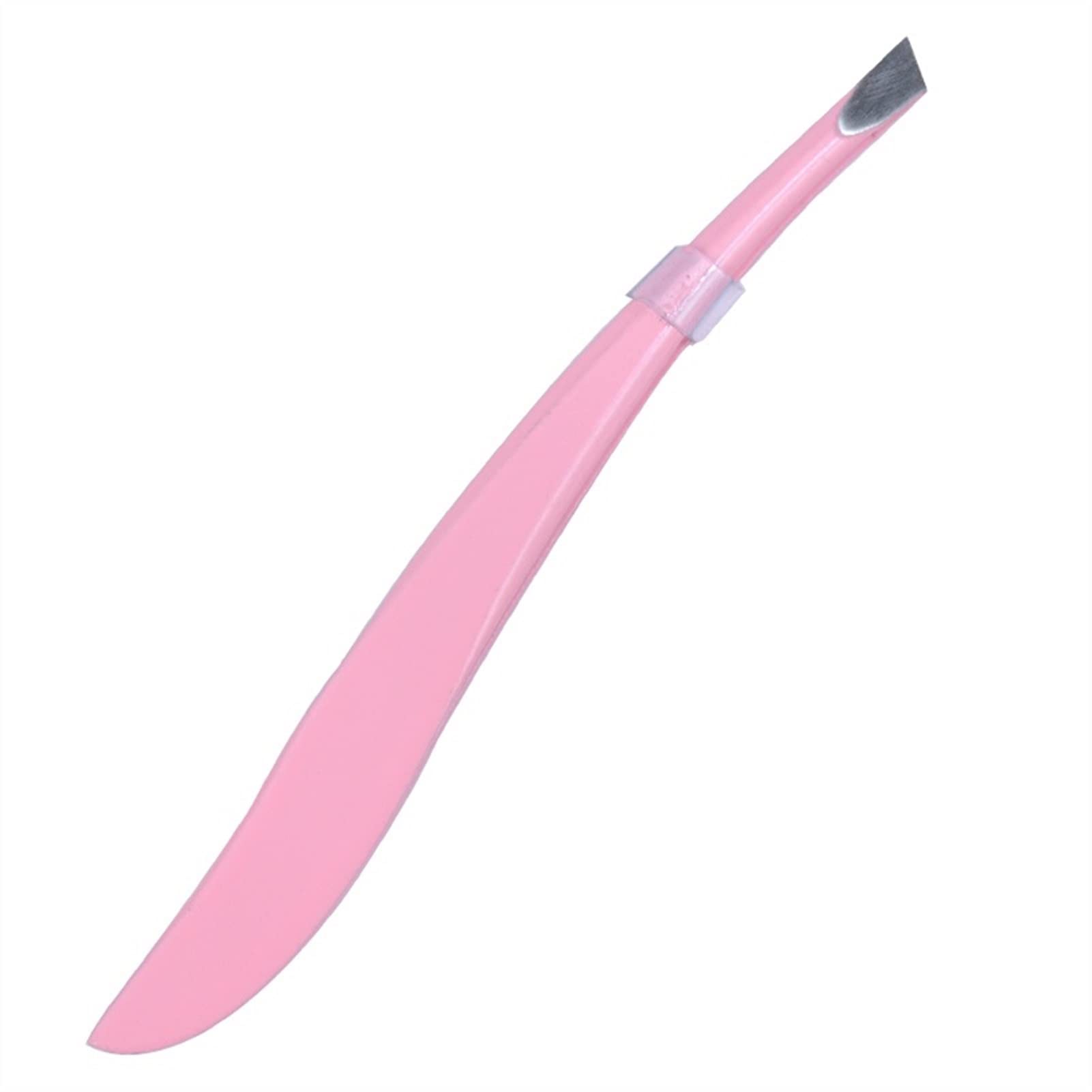 Premium Stainless Steel Eyebrow Tweezers - Gold Lash & Hair Removal Tweezers for Precise Grooming - Professional Metal Makeup Tools (Color: 01) - Perfect for Eyebrow Shaping, Facial Hair Removal & Makeup Application