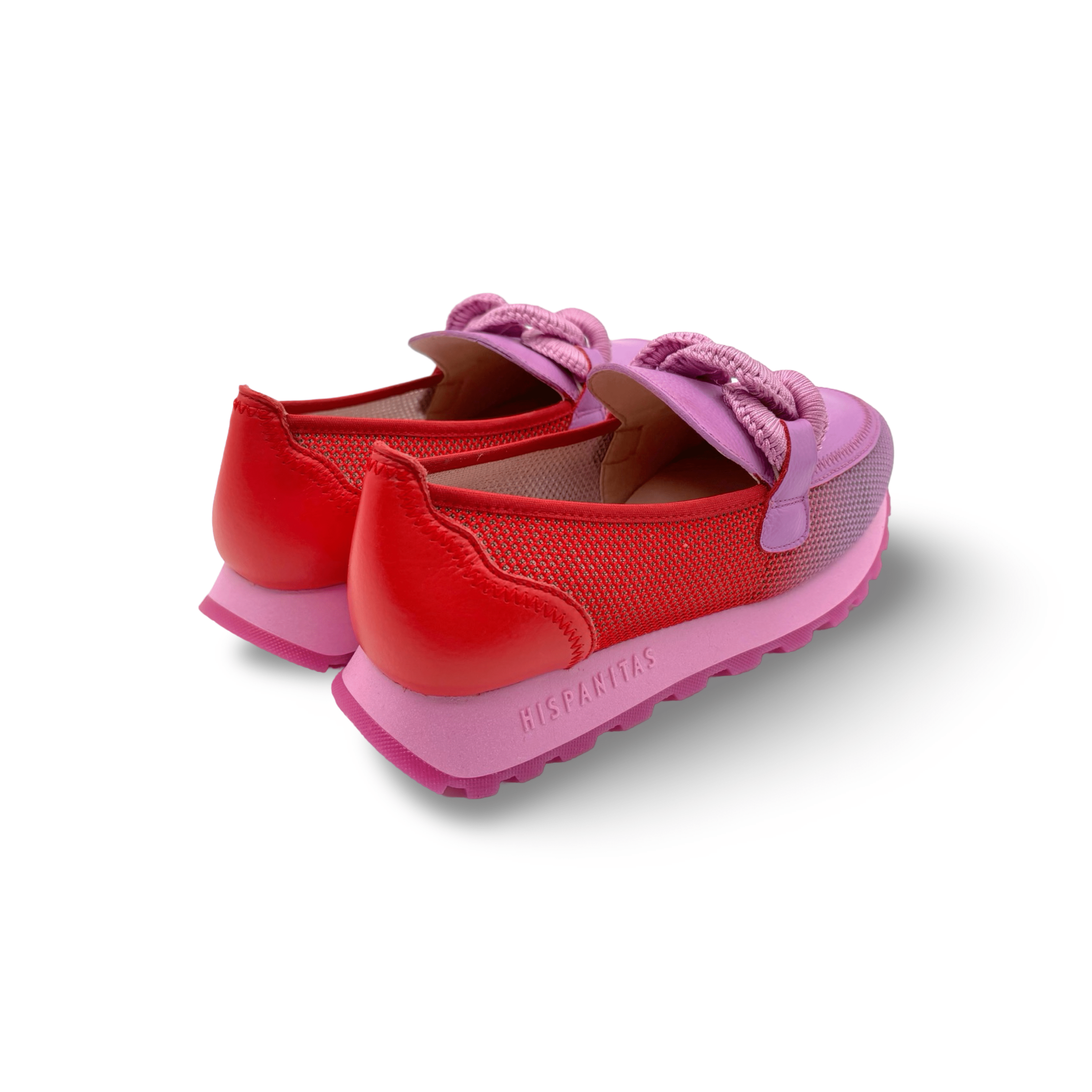 Loira Violet/Scarlett Women's Sport Loafers - Comfortable Slip-On Casual Shoes for Walking, Travel & Work | Lightweight & Breathable Sneakers for Everyday Wear