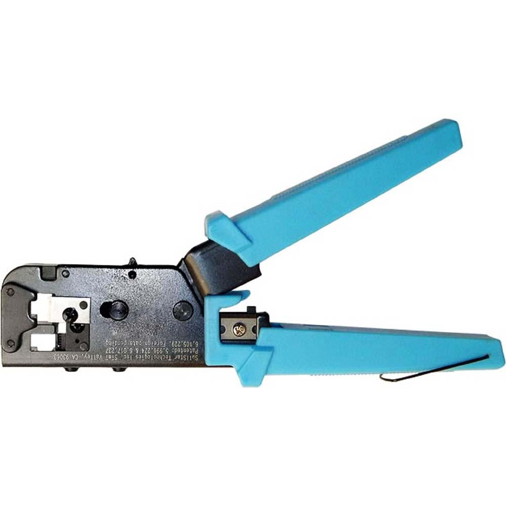 Professional EZ RJ45 Crimp Tool for Ethernet Cables - Perfect for Network Installations, DIY Projects, and IT Professionals