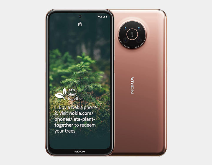 Nokia X20 5G Unlocked Smartphone - 128GB Storage, 8GB RAM, Dual SIM, Midnight Sun Color - Perfect for Travel, Business & Streaming