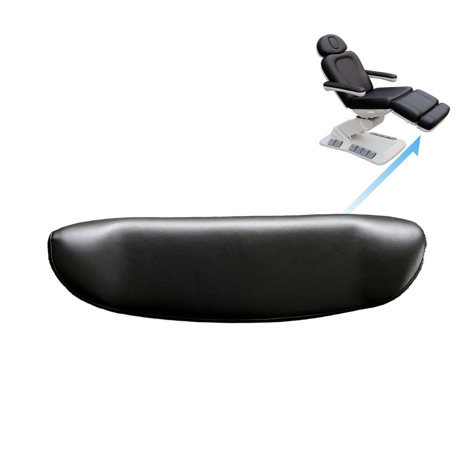 2246EB Treatment Chair with Adjustable Leg Rest - Cushioned & Extendable for Ultimate Comfort - Perfect for Medical Clinics, Spas & Home Therapy