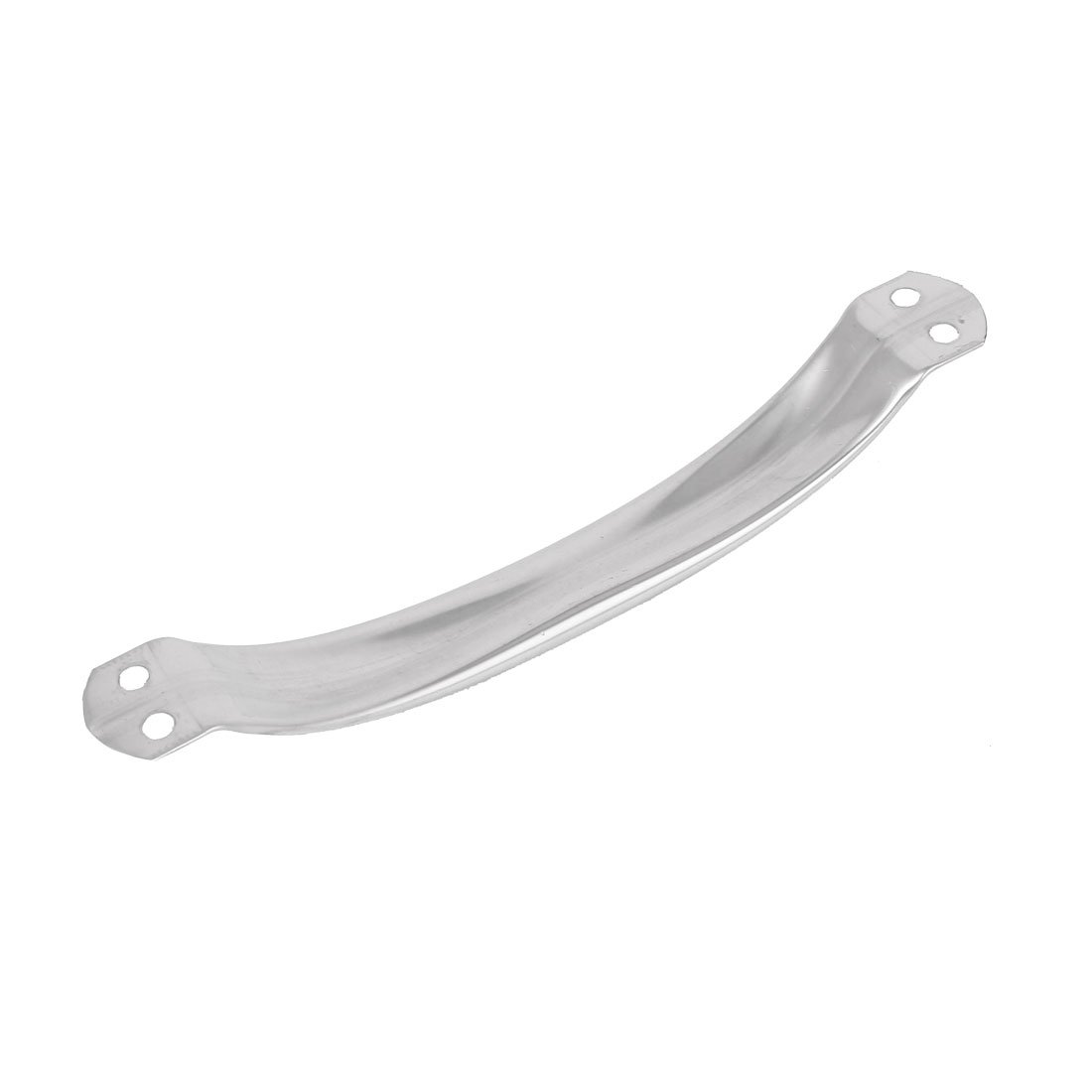 Stainless Steel Cabinet Pull Handles - 10 Pack Silver Arch Style Drawer Handles 182x25x27mm for Kitchen Cabinets, Closet Doors & Furniture Hardware (Modern Home Decor Upgrade)