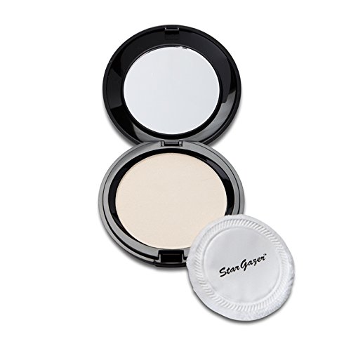 Natural Shimmer Pressed Powder - Full Coverage Foundation with Mirror & Puff Applicator | Oil-Control, Matte Finish for Daily Makeup & Special Occasions