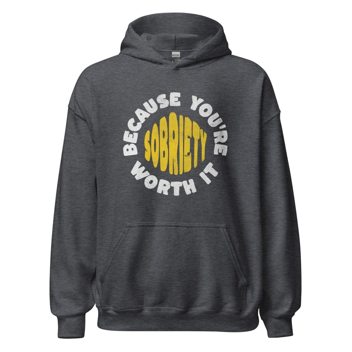 Empowering Sobriety Unisex Hoodie - Motivational Recovery Apparel for Men & Women - Perfect for AA Meetings, Sober Living & Daily Inspiration