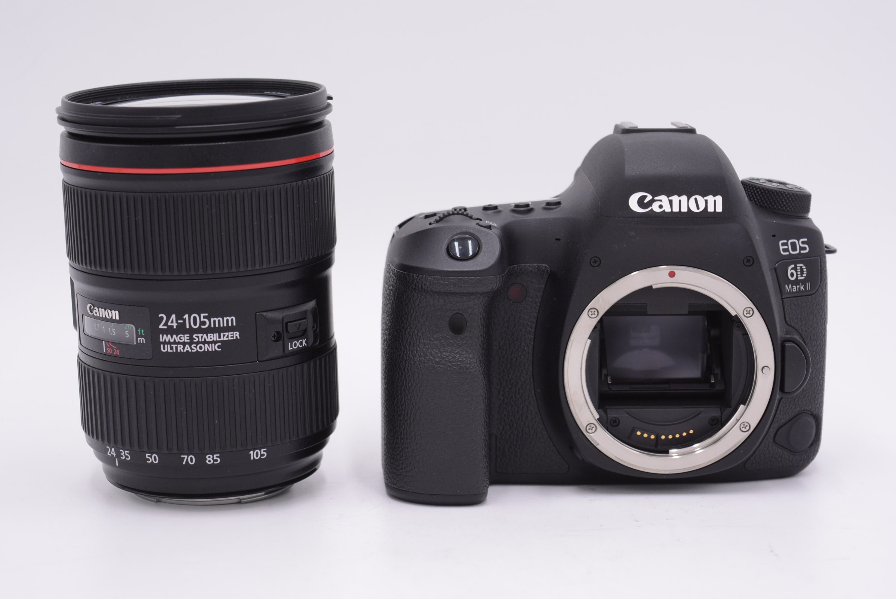 Canon EOS 6D Mark II DSLR Camera with EF 24-105mm f/4L IS II USM Lens - Professional Full Frame Digital Camera for Photography & Videography - Perfect for Travel, Portraits, and Events