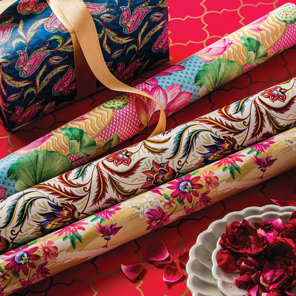Festive Assorted Wrapping Paper Bundle - 25 Sheets for Christmas, Birthday & Holiday Gifts - Perfect for Party Favors, DIY Crafts & Present Wrapping