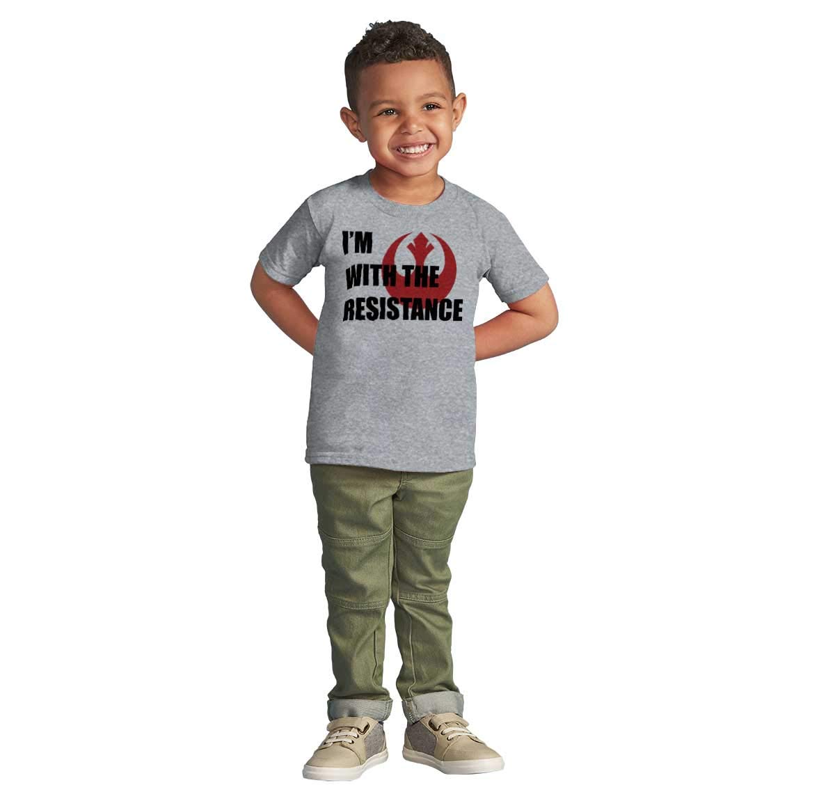 Resistance Dark Galaxy Hero Kids T-Shirt for Toddler Boys & Girls - Playtime & Everyday Wear