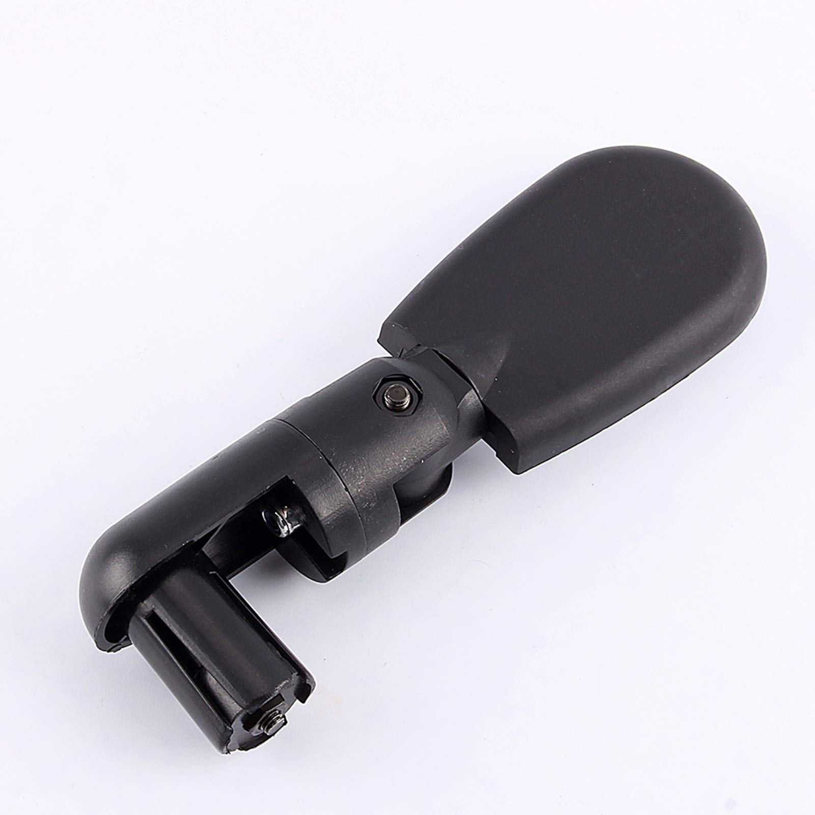 EVTSCAN Adjustable Bike Rearview Mirror - Black Mini Rotating Handlebar Mirror for Cycling Safety | Perfect for Road Bikes, Mountain Bikes & Commuting