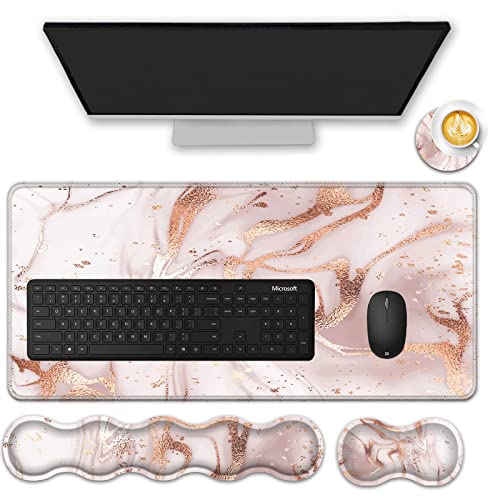 30-Rose Gold Marble