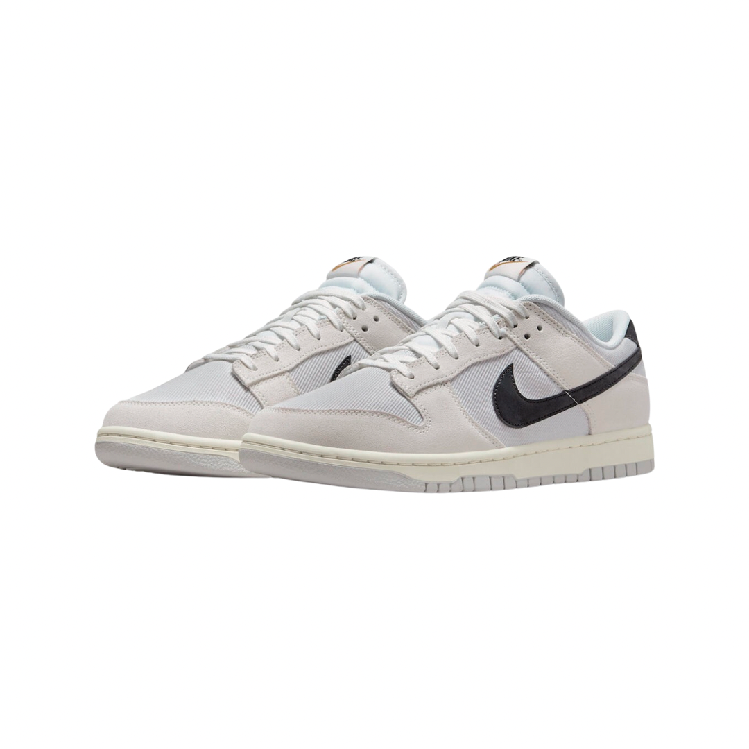 Nike Dunk Low Men's Sneakers - Photon Dust Black & Summit White - Certified Fresh - Perfect for Casual Wear, Street Style & Sneaker Collectors