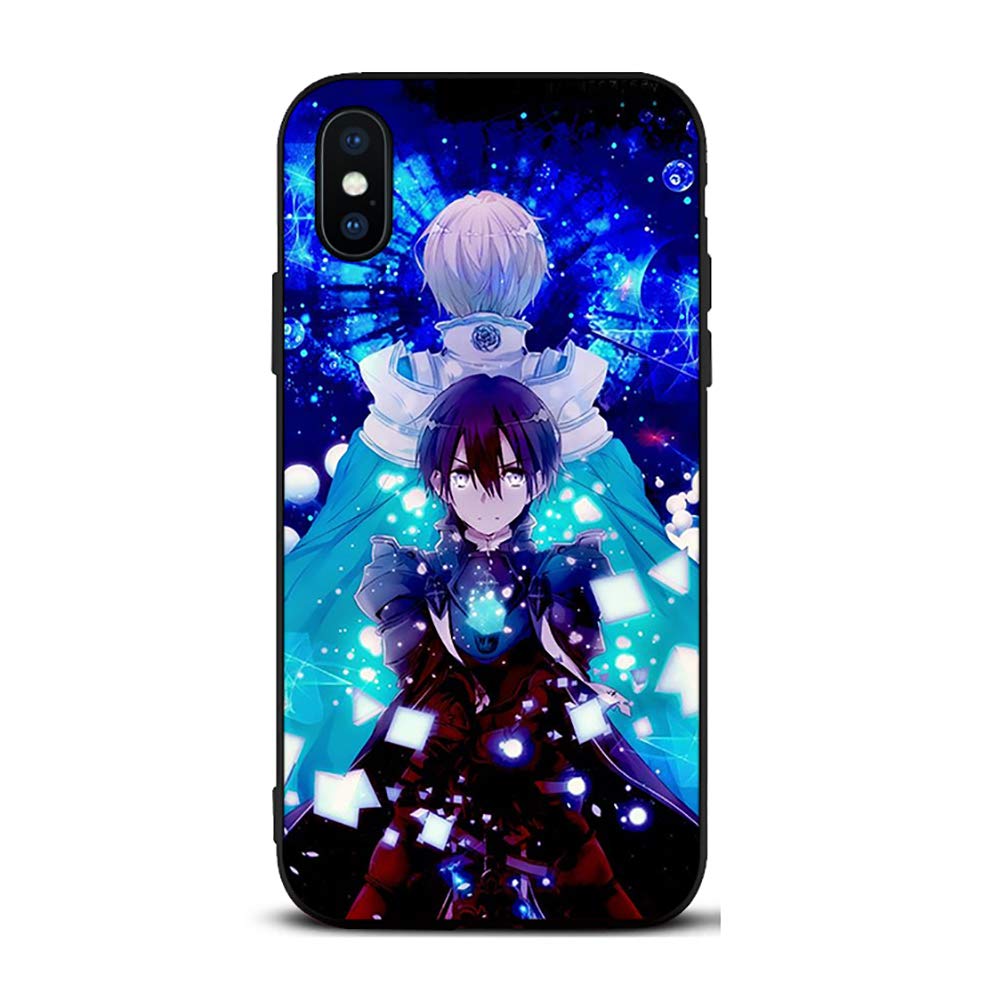 SAO Sword Art Online Anime Cosplay Phone Case for iPhone 6/6s/7/8 Plus, X/XS/XS Max/XR, 11/11 Pro/11 Pro Max - Cool Gaming Accessory for Anime Fans & Cosplay Events