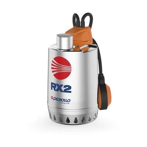 0.25kW Submersible Drainage Pump - 0.33HP High Power Water Pump for Basement, Pool, Garden & Flood Control - No Plug Included