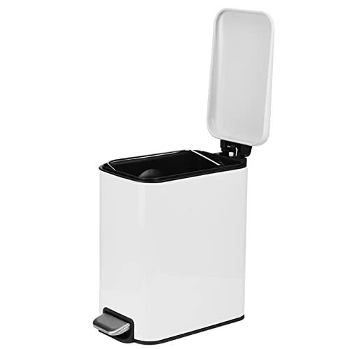 MXZZAND Silent Trash Can - Noiseless Garbage Bin for Home, Kitchen & Living Room - High Quality Waste Basket for Quiet Spaces & Office Use