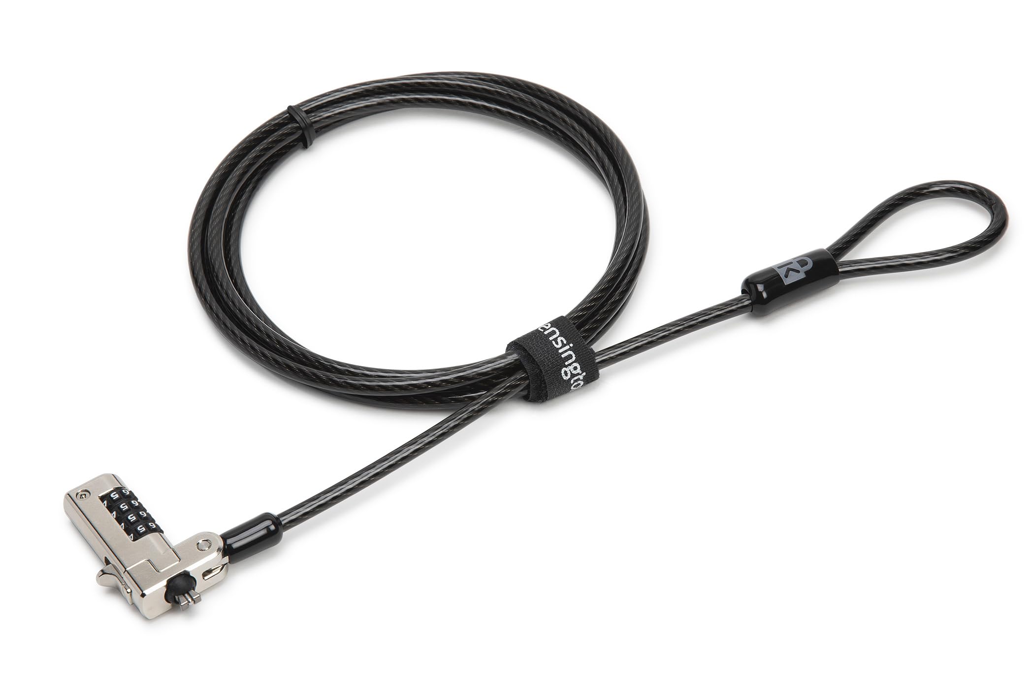 Kensington N17 Dell Laptop Combination Lock - Secure Black Locking Cable for Office, School, and Travel