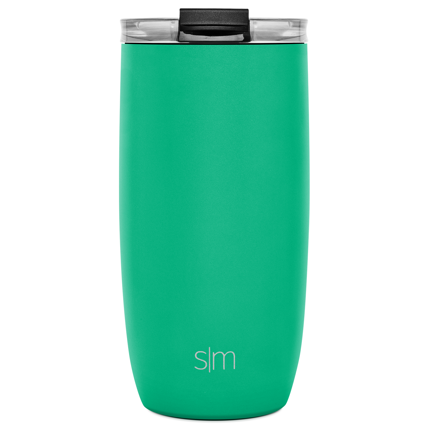 Voyager 20oz Insulated Tumbler with Clear Flip Lid & Straw - Leakproof Stainless Steel Travel Mug for Hot & Cold Drinks - Perfect for Office, Gym, Hiking and Outdoor Activities