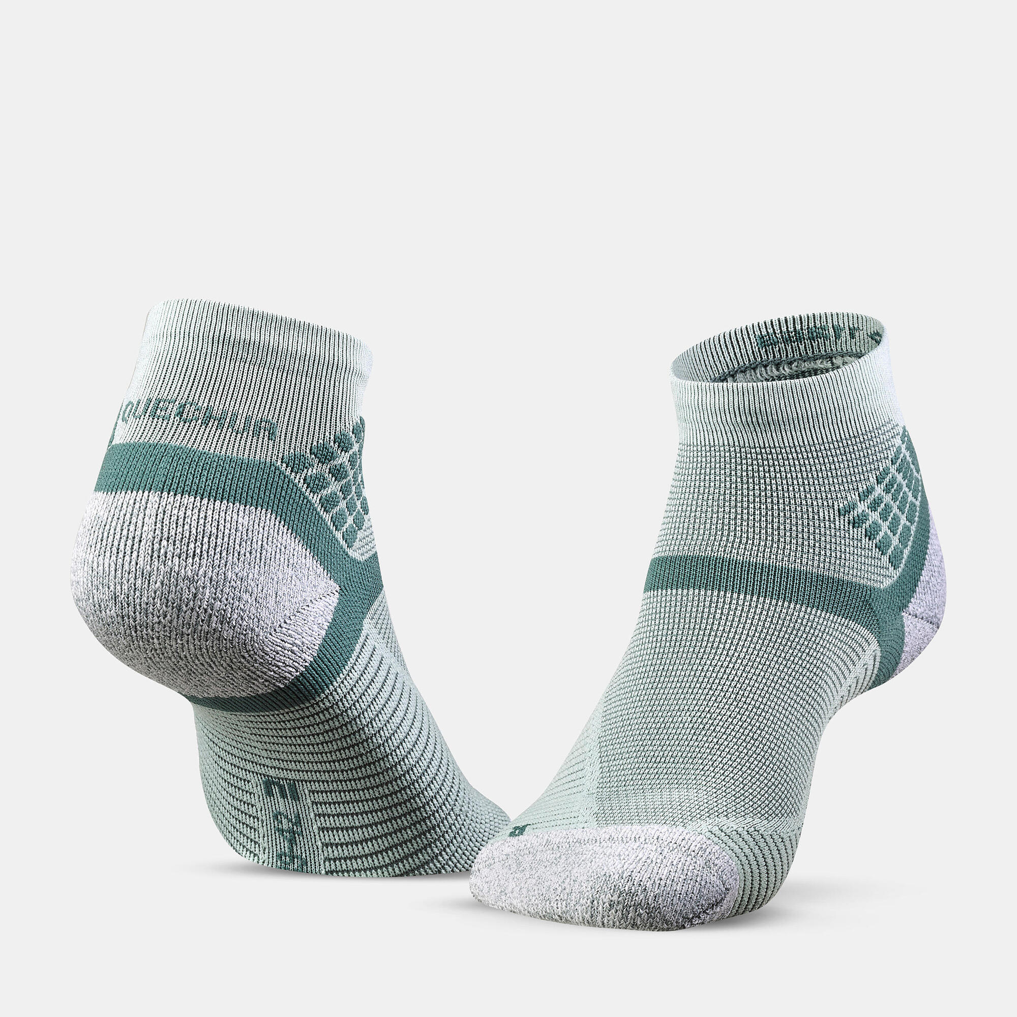 Quechua Hike 900 Hiking Socks - 2 Pairs of Moisture-Wicking Trekking Socks for Men & Women - Perfect for Backpacking, Trail Running & Outdoor Adventures