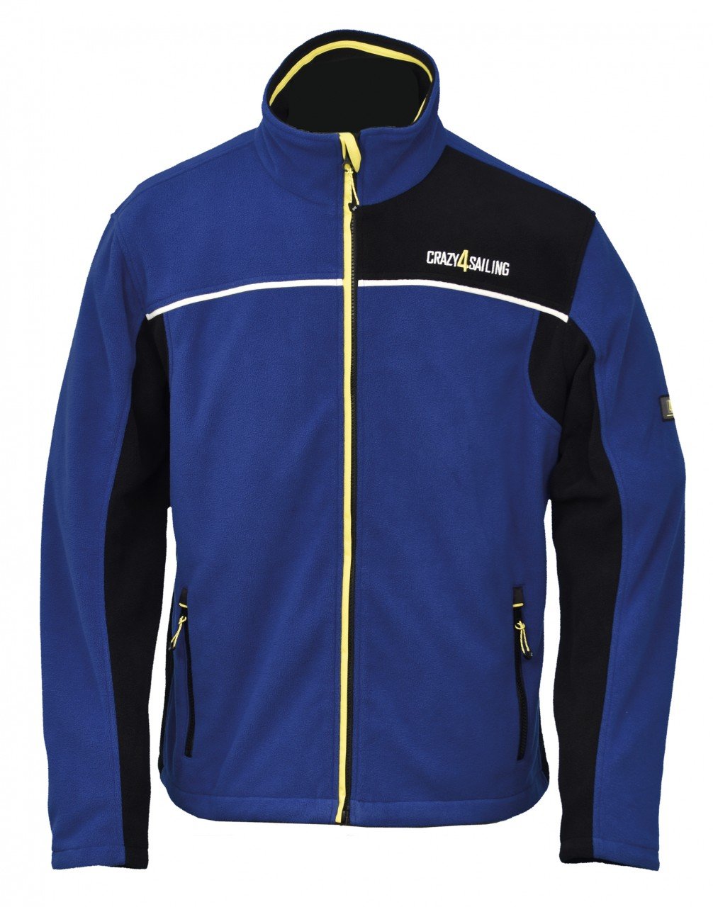Crazy4sailing Windproof Fleece Jacket for Men & Women - Lightweight Water-Resistant Outdoor Jacket for Sailing, Hiking, and Casual Wear