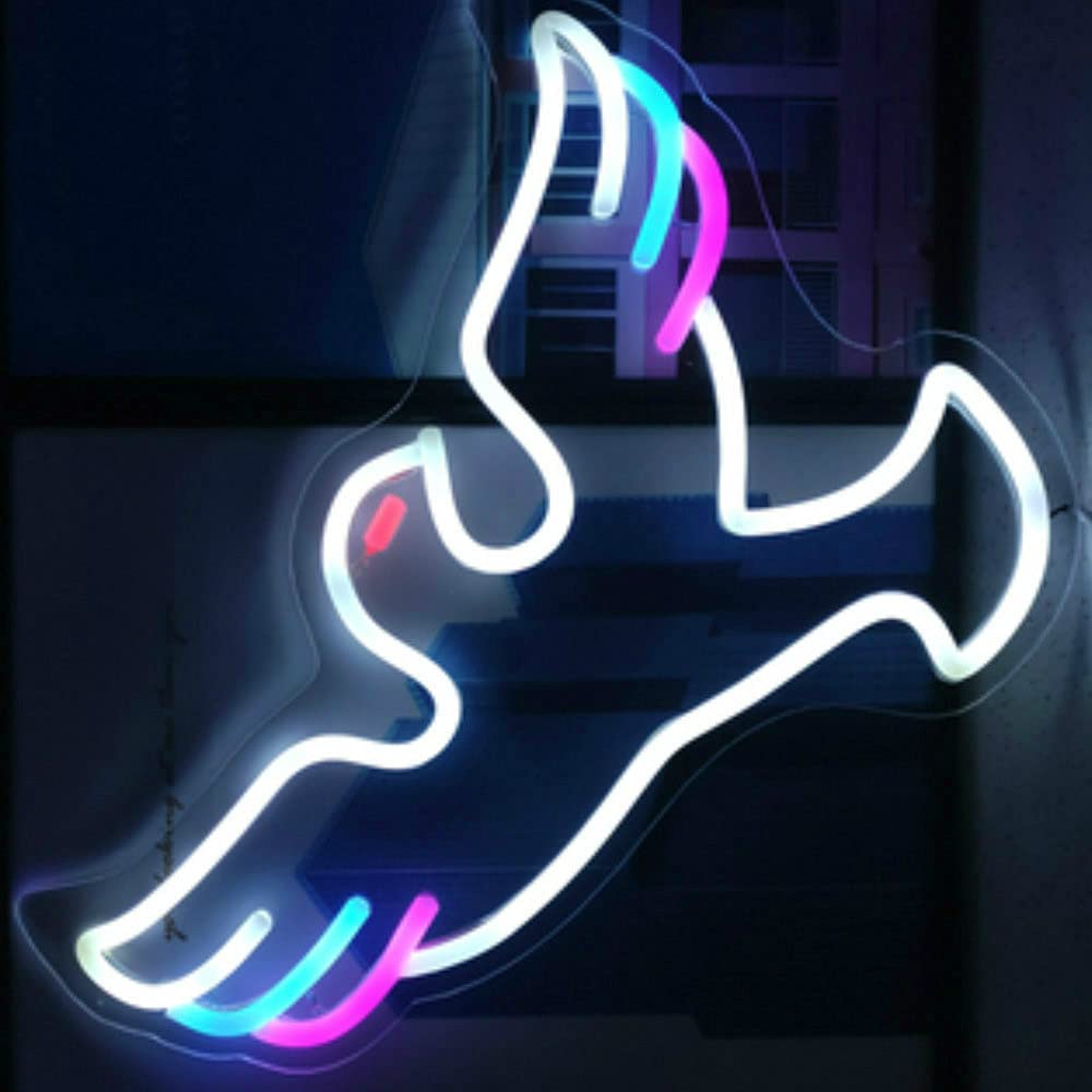 Dove Neon Light Sign - LED Wall Decor for Bedroom, Wedding, Birthday Party | Romantic Night Lamp & Valentine's Gift for Kids & Adults | Perfect for Home, Bar, Cafe Decorations