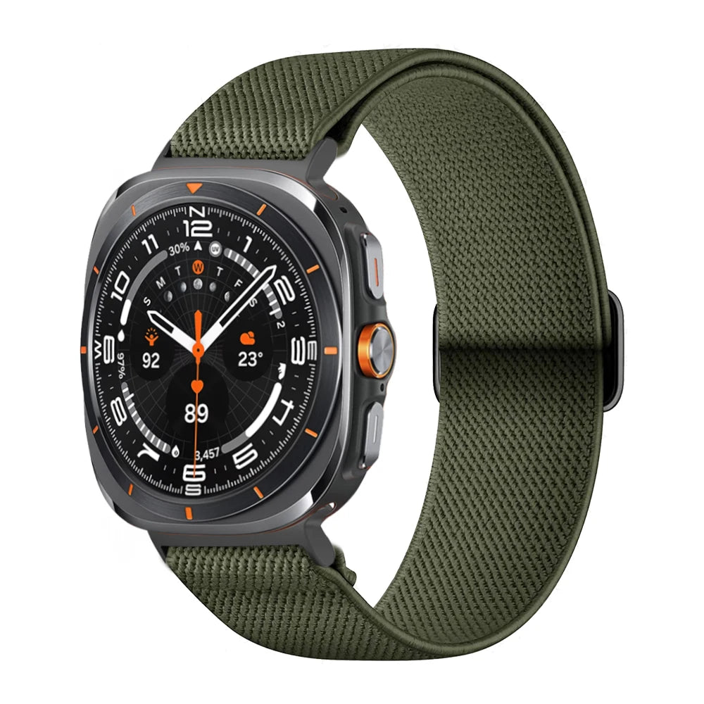 Elastic Bands for Samsung Galaxy Watch Ultra - Comfortable & Adjustable Replacement Strap - Perfect for Workouts, Running & Everyday Wear