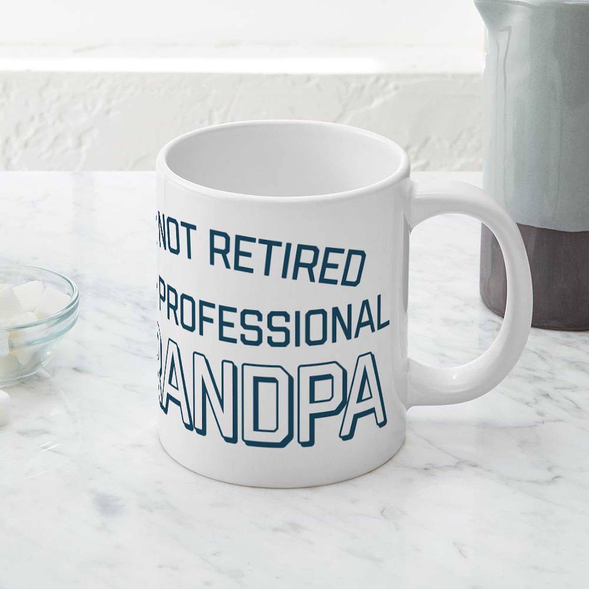 Professional Grandpa 20 oz Ceramic Coffee Mega Mug - Large Insulated Coffee Cup for Home, Office & Gifts - Perfect for Tea, Hot Chocolate & Morning Brews