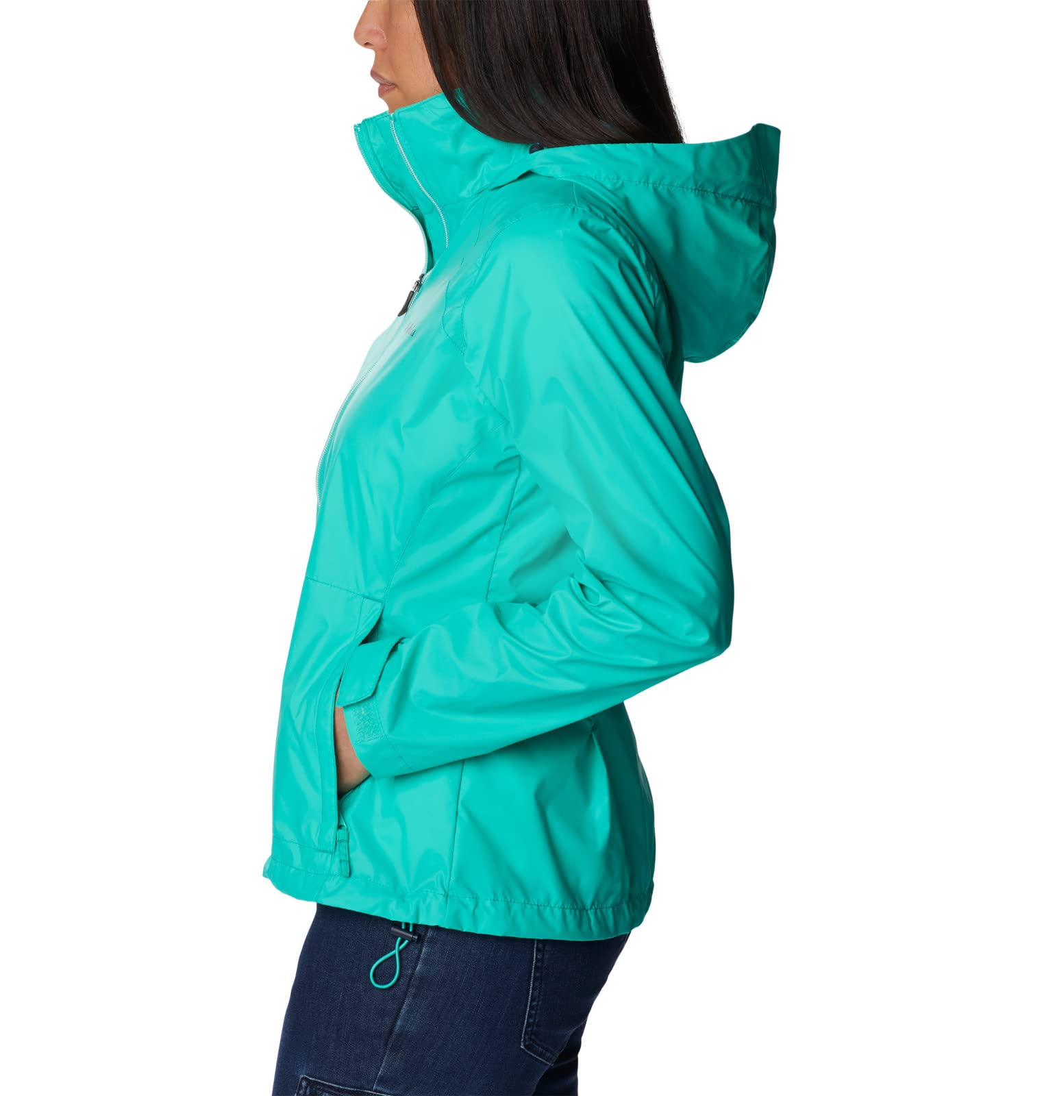 Columbia Women's Switchback III Jacket - Lightweight Waterproof Hiking Jacket for Outdoor Adventures, Travel & Everyday Wear