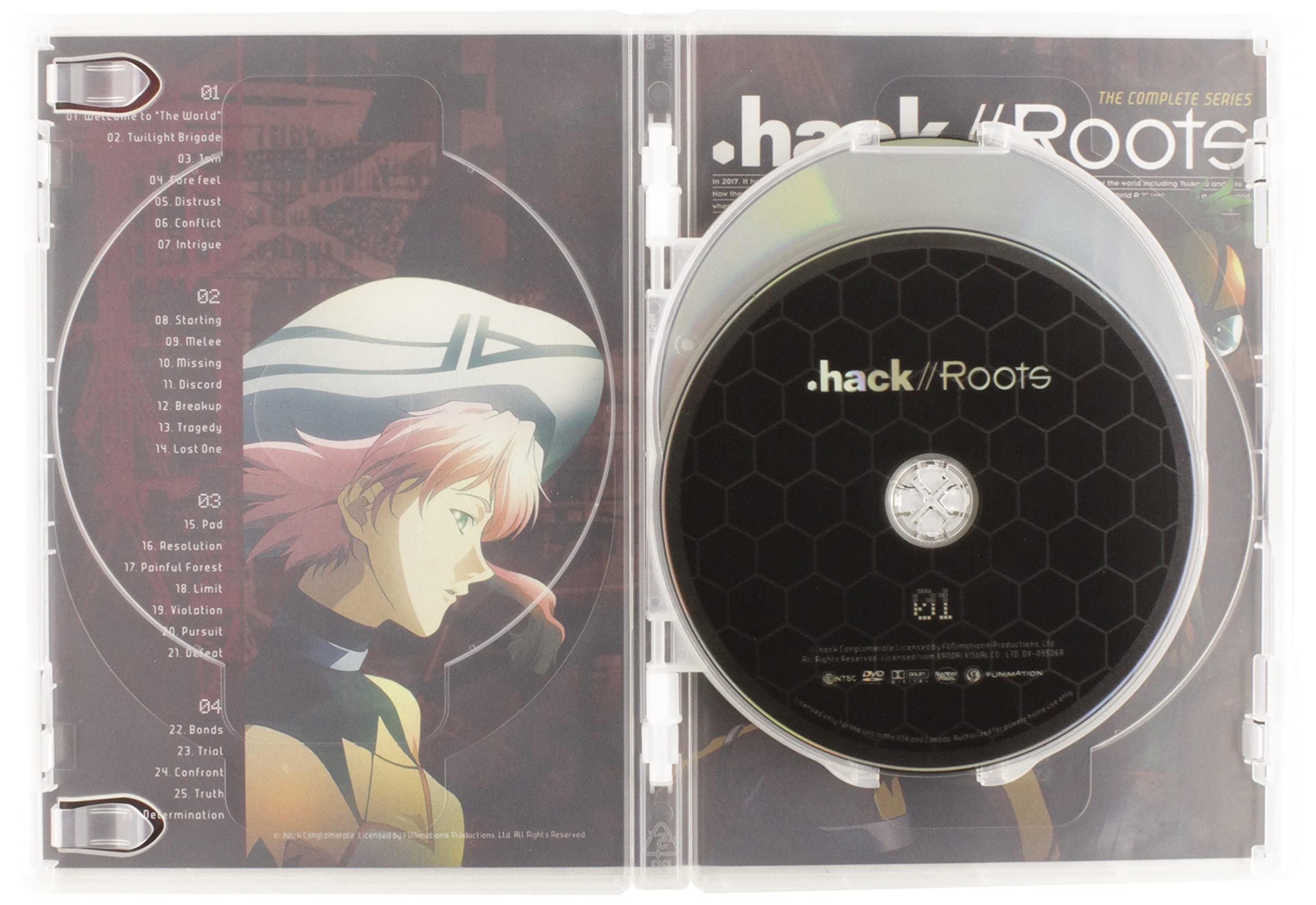 Hack //Roots: Complete Anime DVD Box Set - Limited Edition for Fans & Collectors | Perfect for Binge-Watching, Gift Giving & Anime Lovers | Watch at Home or Anime Parties