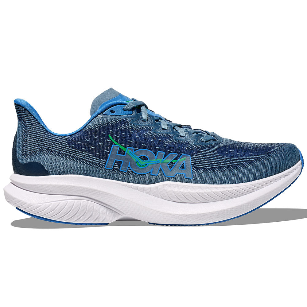 HOKA ONE ONE Mach 6 Running Shoes for Men - Lightweight Performance Sneakers for Road Running, Jogging & Marathon Training