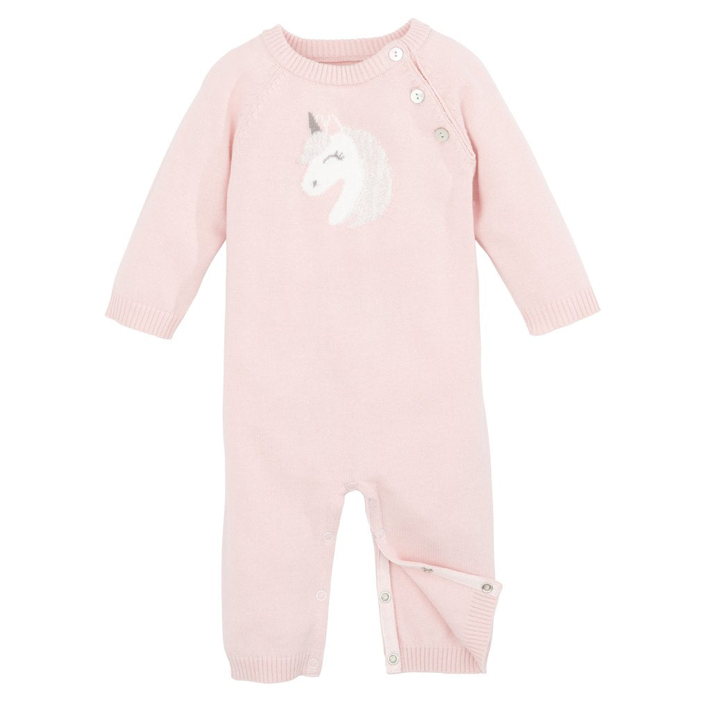 Pink Unicorn Knit Jumpsuit for Women - Soft & Cozy One-Piece Outfit - Perfect for Halloween Costumes, Christmas Pajamas & Loungewear