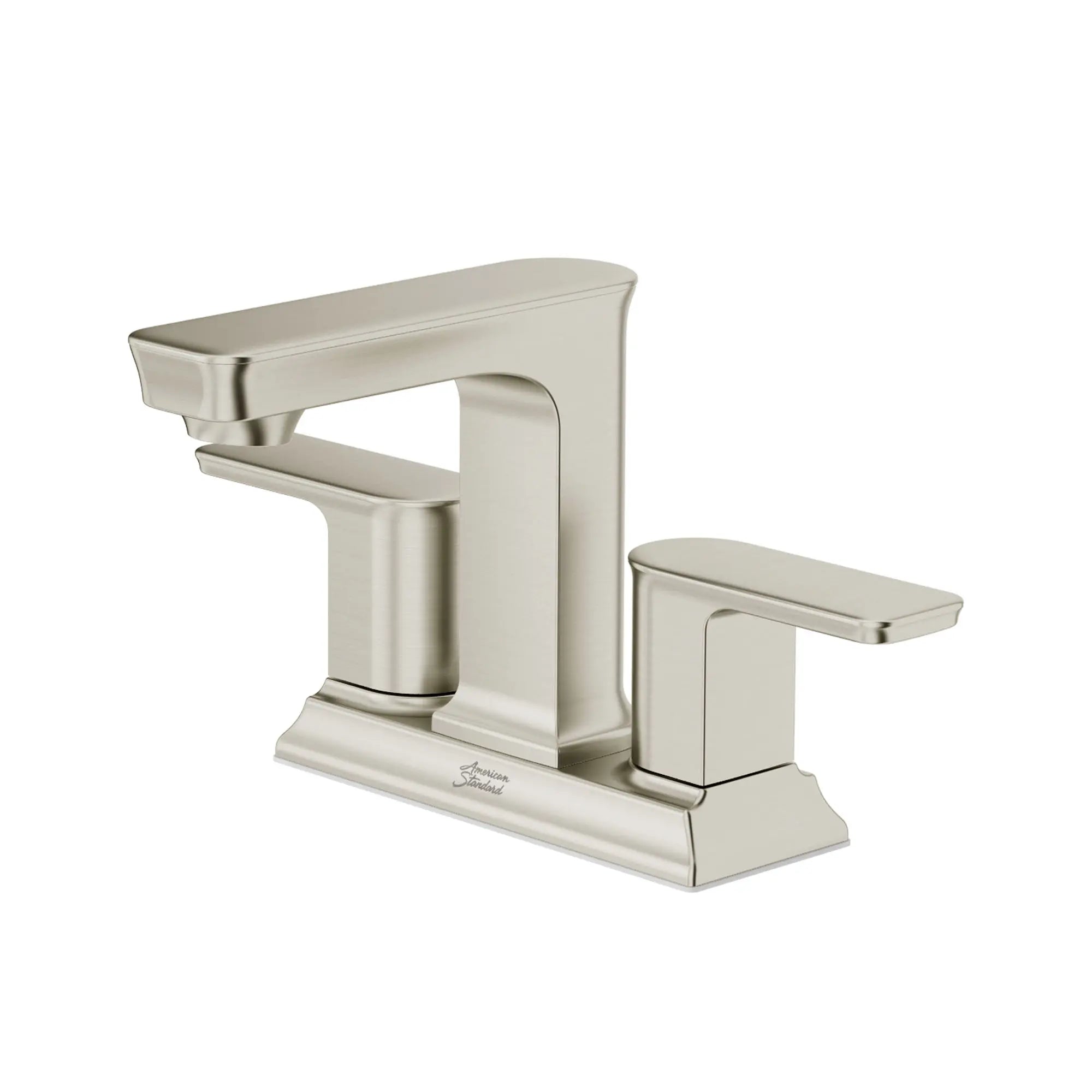 Forsey® 4 Inch Centerset 2 Handle Bathroom Faucet - 1.2 GPM/4.5 LPM Water-Saving Design with Lever Handles - Perfect for Bathroom Vanity Sink and Powder Room Installation