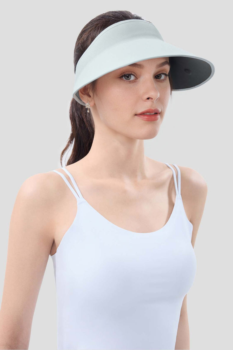 Zero Women's Total Shield UPF50+ Sun Hat - Wide Brim Topless Beach Hat for Sun Protection, Outdoor Activities & Travel